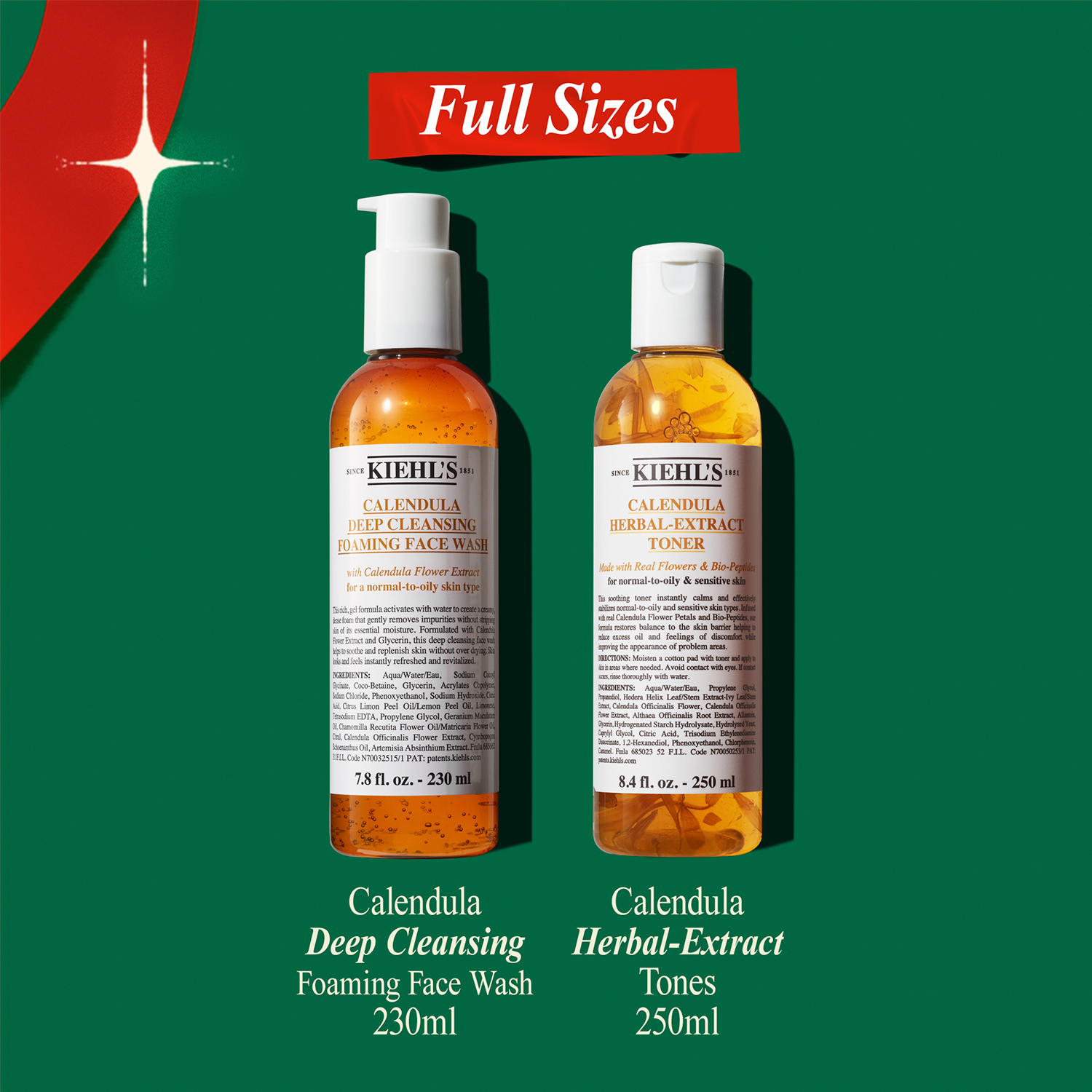 KIEHL'S CALENDULA DUO SET (SET PARA CUIDADO DE LA PIEL)